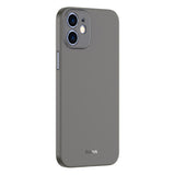 iPhone 12 mini Baseus Wing Series Protective PP Case(Transparent Black)