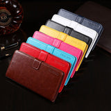 iPhone 12 / 12 Pro idewei Crazy Horse Texture Horizontal Flip Leather Case with Holder (Sky Blue)