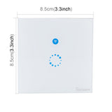 Sonoff Touch 86mm 1 Gang Tempered Glass Panel Wall Switch Smart Home Light Touch Switch