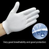 Pure Cotton Working Gloves, Thickened, Size：Free Size