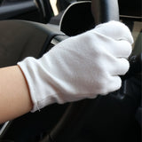 Pure Cotton Working Gloves, Thickened, Size：Free Size