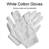 Pure Cotton Working Gloves, Thickened, Size：Free Size