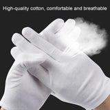 Pure Cotton Working Gloves, Thickened, Size：Free Size