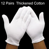 Pure Cotton Working Gloves，Thickened Cotton