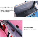 DODOPET Outdoor Portable Oxford Cloth Cat Dog Pet Carrier Bag Handbag Shoulder Bag, Size: 43 x 19 x 26cm (Grey)