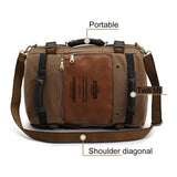 KAUKKO Outdoor Sport Climbing Canvas Large Capacity Backpack