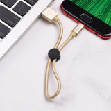 hoco X35 Micro USB Charging Data Cable, Length: 25cm(Gold)