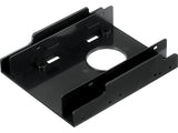 Sandberg 2.5" Hard Disk Mounting Kit, Universal, HDD mounting bracket, Black, 2.5", 160 mm, 122 mm