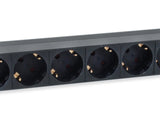 Equip 8-Outlet German Power Distribution Unit With Iec C14 Plug