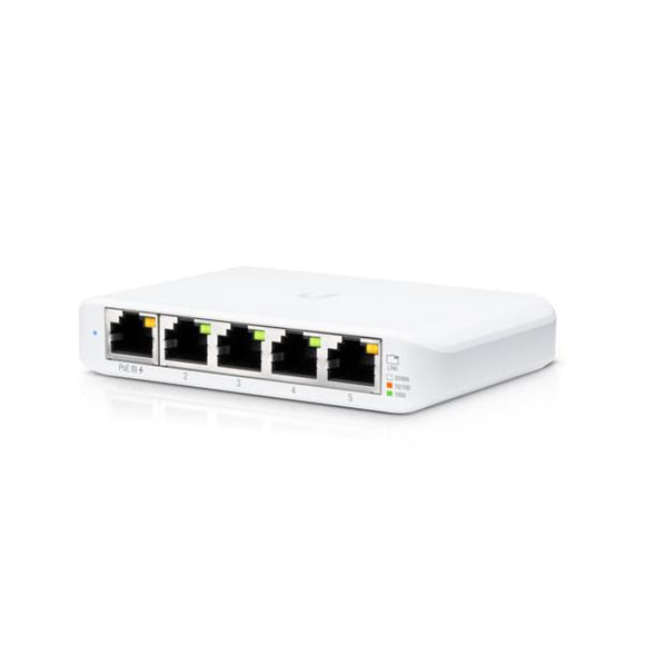 Ubiquiti Networks Ubiquiti Networks Layer 2 Flex Mini Switch 5x 10/100/1000, RJ-45, 2.5 W ( EU PSU ONLY )