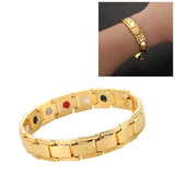 Men Detachable Titanium Steel Magnetic Therapy Bracelet Jewelry