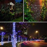 200 LEDs Outdoor Waterproof Christmas Festival Decoration Solar Lamp String, Length: 22m(Colour)