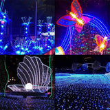 200 LEDs Outdoor Waterproof Christmas Festival Decoration Solar Lamp String, Length: 22m(Colour)