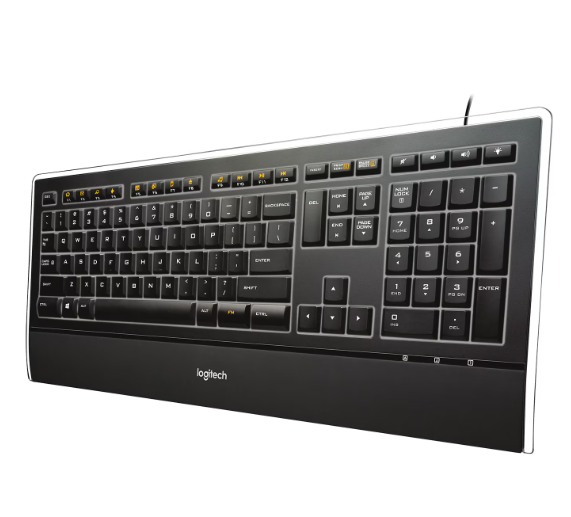 Logitech Illuminated KBD K740 NDX Tastatur