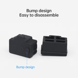 Silicone Anti-Dust Plugs for RJ45 Port(Black)