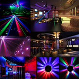 8W RGB Sunflower LED Stage Light