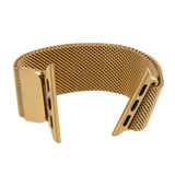 Apple Watch 42mm Milanese Loop Magnetic Stainless Steel Watch Band(Gold)