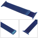 Apple Watch 42mm Milanese Loop Magnetic Stainless Steel Watch Band(Blue)