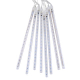 30cm 8 Light Bars Meteor Shower Lamp (Blue Light)