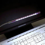 10-LED Portable Ultra Bright USB LED Light (Silver)