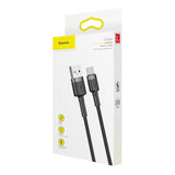 Baseus 1m 3A Max USB to USB-C / Type-C Data Sync Charge Cable(Grey)