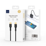 WIWU Vitality Series WI-C018 PD100W USB-C / Type-C to USB-C / Type-C Fast Charging Data Cable, Length: 1.2m (White)