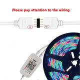 WiFi Smart 4 Pin RGB LED Strip Light Controller APP Remote Voice Control, 5-24V, type:WiFi 24-keys