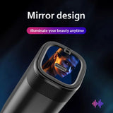 T&G TG909 TWS In-Ear Mini Dual Channel Stereo Bluetooth Earphones with LED Display(Black Gold)