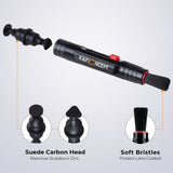 4-in-1 Camera Cleaning Kit with Lens Brush Pen / Rocket Air Blower / Microfiber Cleaning Cloth / Lens Cleaner Kit