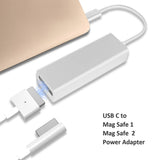 USB C to Magnetic Mag-Safe Adapter, Type C Charging Converter Adapter for MacBook Pro/Air, Nintendo Switch
