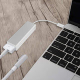 USB C to Magnetic Mag-Safe Adapter, Type C Charging Converter Adapter for MacBook Pro/Air, Nintendo Switch