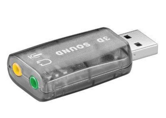 USB2 audioadapter/lydkort goobay art no 68878