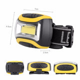 Outdoor Head lamp COB LED Headlamp Flashlight 3 Mode Head Light