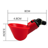 Vreeding Equipment Export Type Drinking Bowl Poultry Drinker(Watering When Touching)