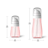 100ml Alcohol Sprayer Disinfection Bottle Press-type Portable Travel Emulsion Cosmetics Sub-bottle Spray Bottle(Pink)