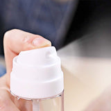 100ml Alcohol Sprayer Disinfection Bottle Press-type Portable Travel Emulsion Cosmetics Sub-bottle Spray Bottle(Pink)
