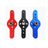 Woodworking Straight Hole Self-centering Round Dowel Drill Positioner DIY Drilling Tool(Blue Monomer)