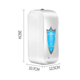 Automatic Sensor Soap Dispenser USB Rechargeable Wall-mounted Alcohol Disinfection Spray Type 1200 ml