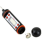 Food Pen Type Thermometer Probe Type Electronic Digital Display Thermometer (Black)