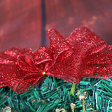 Sprinkle Powder Ball Christmas Wreath Christmas Ornament Bow Pendant, Size:40 CM
