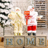 Christmas Decoration Standing Santa Claus Doll Christmas Backpack Old Man Doll Ornaments, Specification: Chef