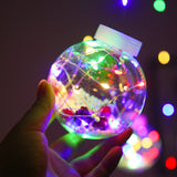 LED Copper Wire Curtain Light Wishing Ball Christmas Decoration String Lights