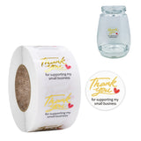 Transparent Gilding Thank You Baking Sticker Envelope Sealing Sticker Gift Decoration Label, Size: 2.5cm / 1inch(E-08)