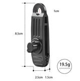 Outdoor Camping Canopy Windproof Clip Pull Tarp Fixing Clip, Colour: B Clip (Blue)