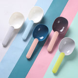 Cat Food Dog Food Spoon Pet Food Spoon Dog Cat Supplies(White+Gray)