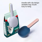 Cat Food Dog Food Spoon Pet Food Spoon Dog Cat Supplies(Gray+Green)