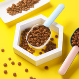 Cat Food Dog Food Spoon Pet Food Spoon Dog Cat Supplies(Gray+Green)