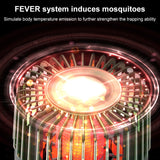 USB Photocatalyst Mosquito Killer Electrical Shock Two-In-One Mosquito Killer Black Gold (Electric Shock + Suction)