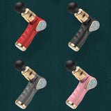 Mini Fascia Gun Small LCD Screen Muscle Massager(018 Gray)
