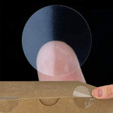 Round Transparent Gift Bag Sealing Sticker Packaging Bag, Size: 20mm(500 / Rolls)